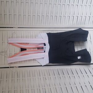 Sportful total comfort new black and white cycling mens bib size XL